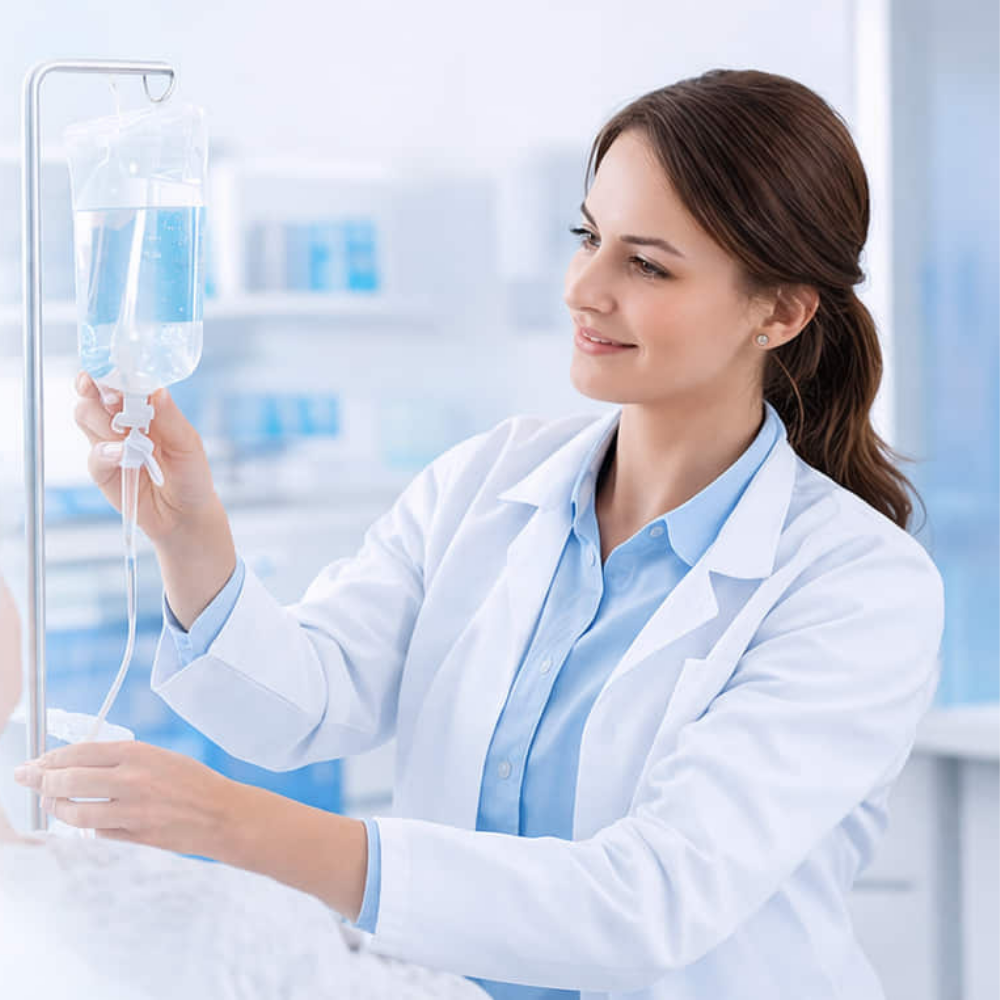 Curso de Sueroterapia avanzada y terapia nebulizada.